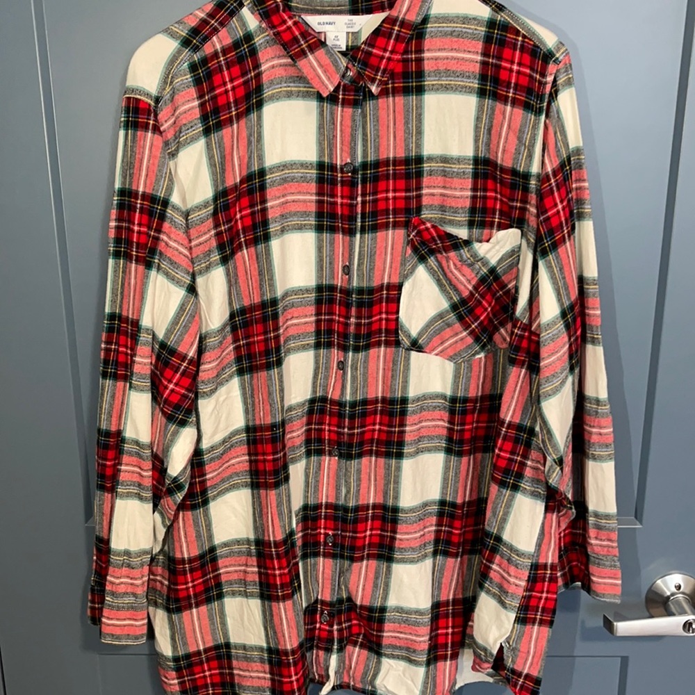 Plaid button up shirt